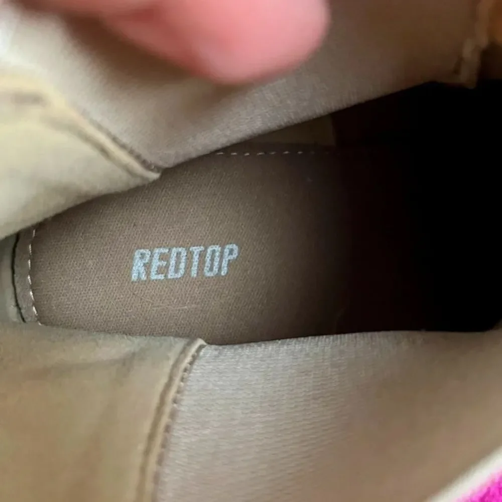 Redtop Platform Lug Sole Chelsea Boots NWT - Size 9.5